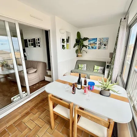 Apartment Cabine, Parking, Vue - 4 Pers. - Fr-1-702-77 Agde